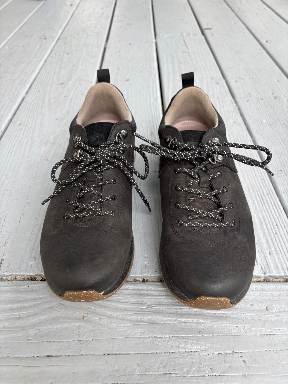 Dansko Women’s Black Lace-Up Sneakers - Mary Performance Shoe 9.5-10/40